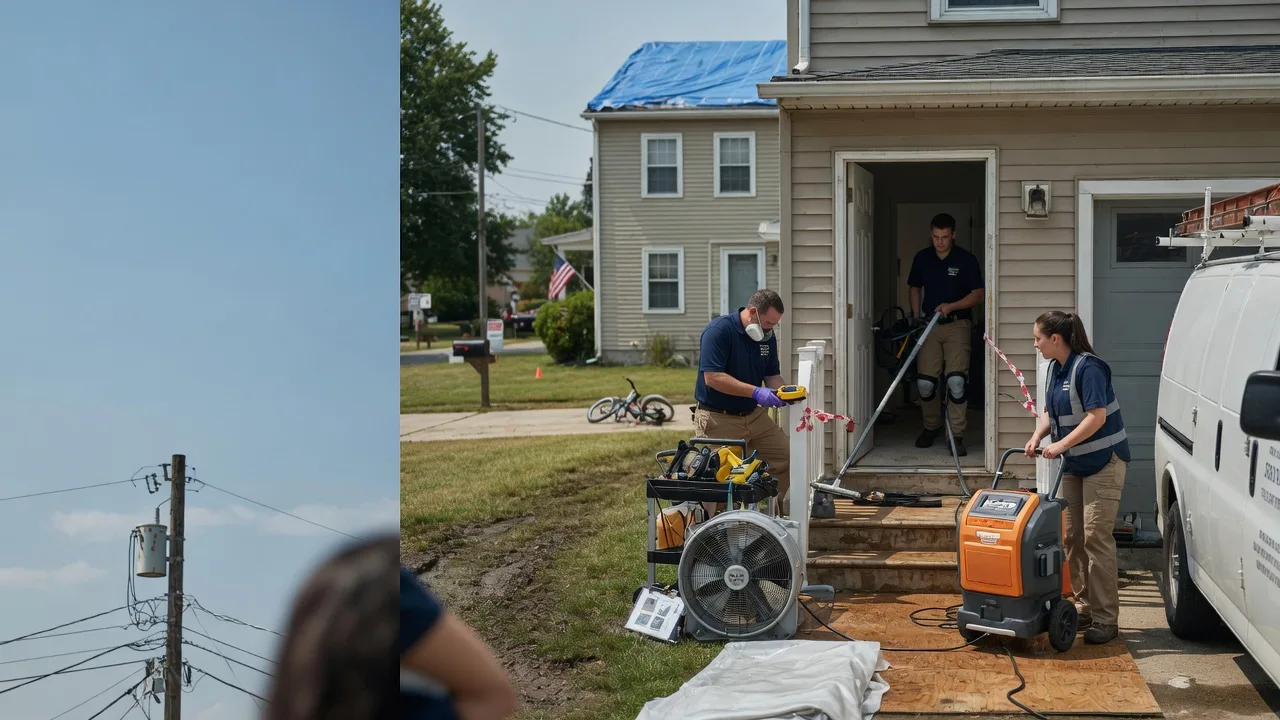 Water Damage Repair in Longton, KS near me